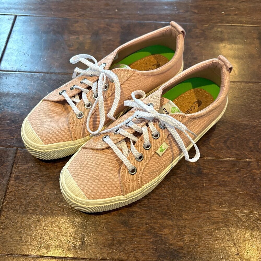 Cariuma OCA Low canvas sneakers rose pink